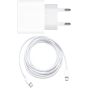 Wall Charger with Ligthing  Cable, 20 Watt, White - 2725612108217