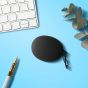 kwmobile Silicone Case Compatible with Anker Soundcore Liberty 3 Pro - Case Protective Cover for Headphones - Black