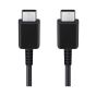 شاحن سامسونج بكابل USB فئة C، قدرة 45 وات، اسود - EP-T4510XBEGGB