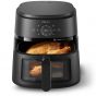 Philips Digital Air Fryer, 6.2 Liters, 1700Watt, Black - NA23000