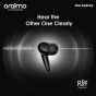 oraimo Riff  For Comfort True Wireless Earbuds  Black