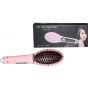 Fast Hair Straightener Hair Brush, Pink - HQT-906