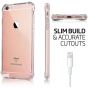 جراب ظهر سيليكون لابل ايفون 6 / 6s - شفاف