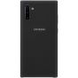 Silicon Back Cover For Samsung Galaxy Note 10 - Black