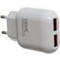 VIDVIE PLE219 2.4A FAST WALL CHARGER WITH MICRO CABLE - WHITE