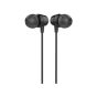 CELEBRAT G4 STEREO SOUND EARPHONES, IN-EAR METAL 3.5MM, BLACK