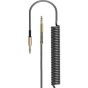 JOY ROOM JR-S600 AUDIO CABLE HIFI TRANSMISSION USB PORT 3.5 MM ARMOR SERIES 1000 MM - BLACK GOLD