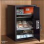 Safety Tech Digital Safe Box, 50 Liters, Black - ‎GN50 NEK2