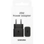 شاحن سامسونج، 25 وات، منفذ USB-C، اسود - EP-T2510NBEGWW