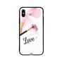 Girl Loves to Makeup Printed Back Cover for Apple iPhone X