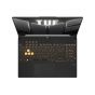 لاب توب جيمنج اسوس تاف F16 FX607VU-RL007W نوت بوك، انتل كور i7-13620H، هارد 512 جيجا SSD، رام 16 جيجا، شاشة مقاس 16 بوصة IPS، بدقة FHD+، بمعدل تحديث 144 هرتز، كارت شاشة انفيديا جي فورس RTX 4050 سعة 6 جيجا GDDR6، ويندوز 11 - رمادي ميتشا