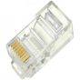 CAT6 Modular RJ45 Connectors, - 100-Pack