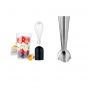 City 5in1 Hand Blender, 100ml, 1500 Watt, Black and Silver - HMA-1026
