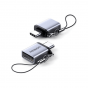 Ugreen Type C to USB 3.0A Adapter, 1 Piece, Space Gary - 50283