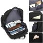 Anti-Theft Laptop Backpack,Business Travel Backpack Bag with USB Charging Port Lock,Water Resistant College School Computer Rucksack Work Backpack for Mens Womens Fits 15.6 Inch Laptop