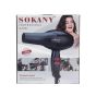 Sokany Professional Hair Dryer, 2000 Watts, 2 Temperatures, Black - AL-6130