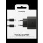 Samsung Wall Charger with USB Type C Cable, 45W, Black - EP-TA845XBEGCN