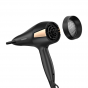 Rush Brush D2 Pro Hair Dryer, 2500 Watt, 3 Heat Settings - Black