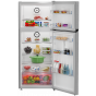 Beko No-Frost Top Freezer Refrigerator, 367 Liters, Inverter, Silver - RDNE420K02DXIDTEG , with Blender, 1.5 Liters, 600 Watt - TBN 62608 W