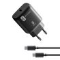 Cellularline USB-C to USB-C Charger, 25 Watt - Black