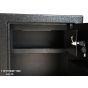 Safety Tech Super Jumbo Biometric Fingerprint Safe Box, 100 Liters, Black and Gold - GN100 SFT