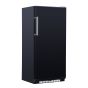 Passap No-Frost Upright Freezer, 185 Litre, Black- NVF240