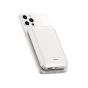 Wiwu Snap Cube Wireless Power Bank, 10000mAh, 2 Ports, White - SC10000WHT    