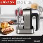 Sokany Hand Mixer, 350 Watts, Silver- SK-6627