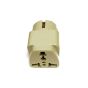 Extension Socket,  250 Volt- Beige