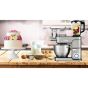 DMS 3 in 1 Food Processor with Attachments, 2350W, 8.5 Liters, Stainless Steel - 4251362405507