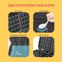 Sokany Waffle Maker, 800 Watt, Black - SK-BBQ-137 with Gift Bag