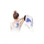 Relax and Spin Tone Hand Held Massager, White and Blue - MA-116     