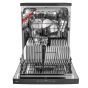 Hoover Freestanding Dishwasher, 13 Persons, 5 Programs, Silver- HDPN1L360PA-EGY