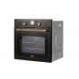Hans Built-in Gas Oven, with Grill, 60 Cm, 67 Liters, Black- OGO204.11