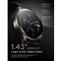 Joyroom Venture Series Smart Watch, Silver Case and Sunset Grey Strap- JR-FV1