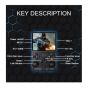 Retro Video Game Console, 64GB, Black - R36S
