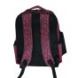 Gharibo Bags School Backpack With Pencil Case for Kids, Dots Pattern - Red
