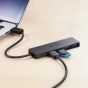 موزع USB فئة A انكر، 4 منافذ، اسود - A7516