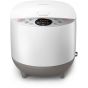Philips Digital Rice Cooker, 1.8 Liters, 790 Watt, White - HD4515-55