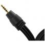 كابل صوت/فيديو 3 موصلات RCA إلى AUX توبي، 1.8 متر، اسود - CV165