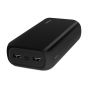 باور بانك سلكي تي تك الترا،  30000 مللي امبير، 3 منفذ USB، اسود - 2BB190S