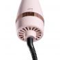 Cherry and Berry Hot Air Brush Gen 2 Tourmaline Straightening Brush, 3 Temperature Settings - Rose