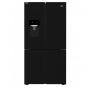 Beko No Frost Side by Side Refrigerator, 626 Liters, Inverter, Black - GNE134626BH, with Blender, 1.5 Liters, 600 Watt - TBN 62608 W