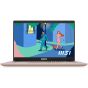 MSI Modern 14 - C12MO  Laptop, Intel Core i3-1215U, 256GB SSD, 8GB RAM, 14 Inch FHD Display, Intel UHD Graphics, Dos- Beige Rose