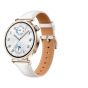 Huawei GT 5 Smart Watch, 41mm, Gold Case and White Strap - JANA-B19L