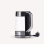 Severin Electric kettle, 1.7 Liters, 2200 Watt, Transparent and Silver - WK 3420