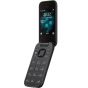 Nokia 2660 Flip, 128MB, 48MB RAM, 4G LTE, Dual SIM - Black
