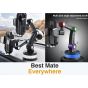 CARPDR Car Phone Holder Mount, Universal Strong Suction Cup Phone Holder, Upgraded One-Button Pop-up iPhone Smartphone Cell Phone Stand, Heavy Duty Phone Holder for Dashboard/Windshield/Window