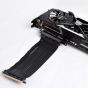 مجموعة تثبيت عمودية ليان لي لوحدة معالجة رسومات الجرافيك، PCI-e 4.0، اسود - O11D-1