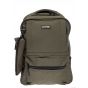 Gharibo Bags School Backpack With Pencil Case for Kids, Solid Pattern - Olive